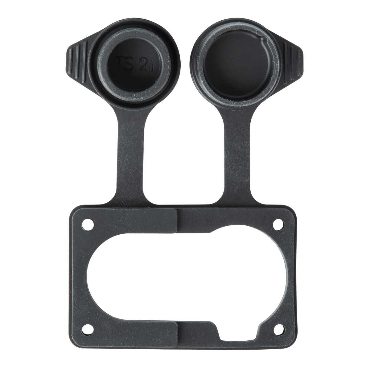 XLR-kombichassi in/ut 5-polig, IP65, guldkontakter