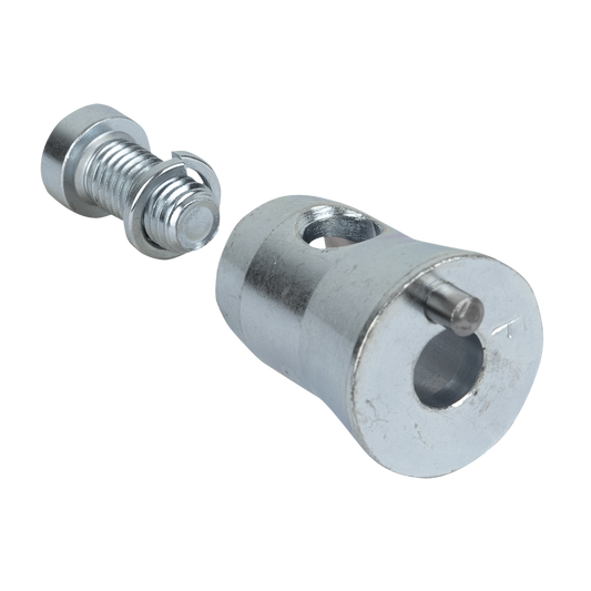 Halv konisk hankoppling M12, F-system