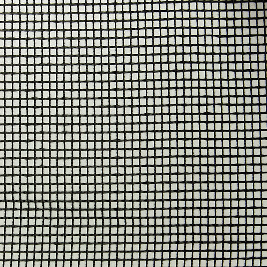 Metallic Carré-tyll 300 cm – Svart