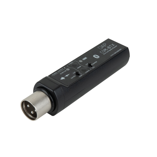 COM-BTX ljudmottagare med XLR och BT 5.0
