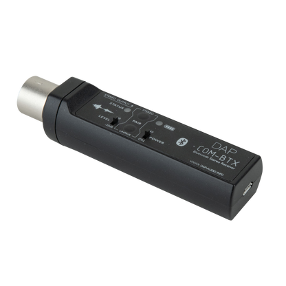 COM-BTX ljudmottagare med XLR och BT 5.0