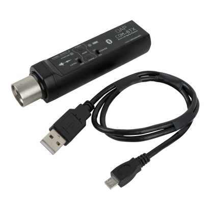 COM-BTX ljudmottagare med XLR och BT 5.0