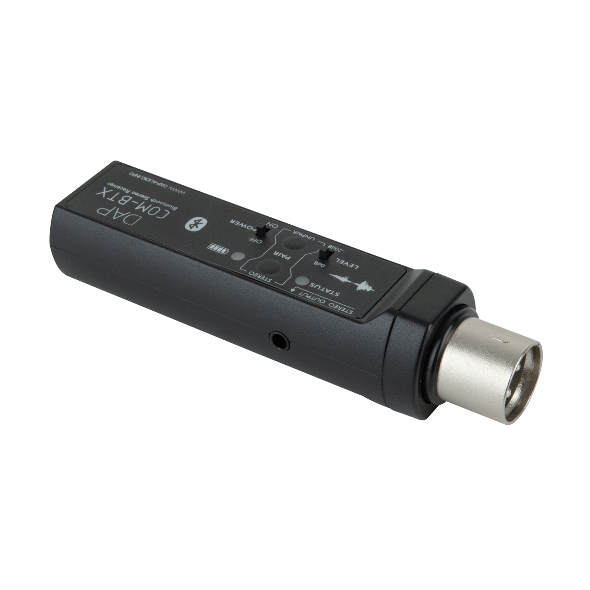 COM-BTX ljudmottagare med XLR och BT 5.0
