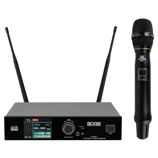 EDGE EHS-1 trådlöst handmikrofonset, 610–670 MHz