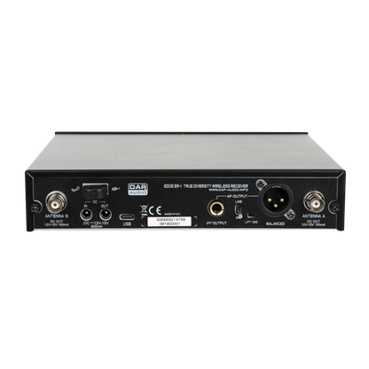 EDGE EBS-1 trådlöst set med bältessändare, 610–670 MHz