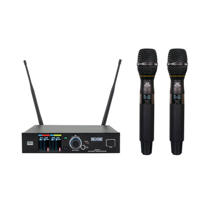 EDGE EHS-2 trådlöst set med två handmikrofoner, 610–670 MHz