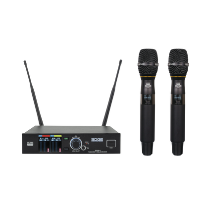 EDGE EHS-2 trådlöst set med två handmikrofoner, 610–670 MHz