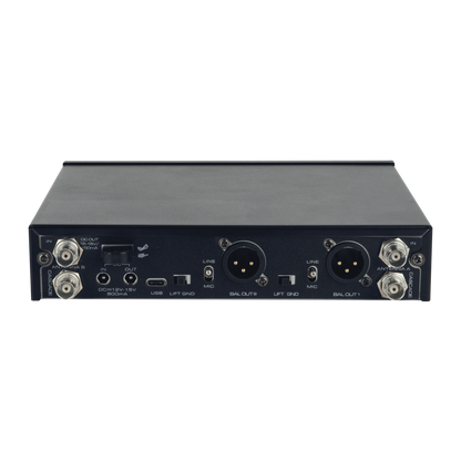 EDGE EBS-2 trådlöst set med två bältessändare, 610–670 MHz