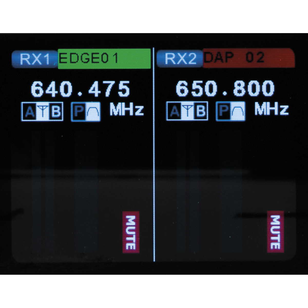 EDGE EBS-2 trådlöst set med två bältessändare, 610–670 MHz