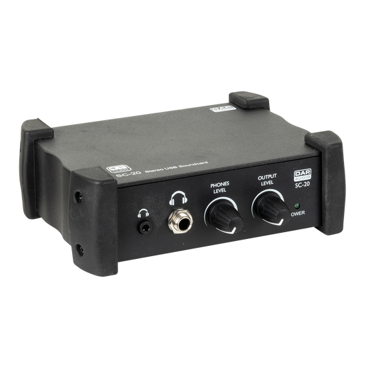 SC-20 USB-ljudkort, stereo
