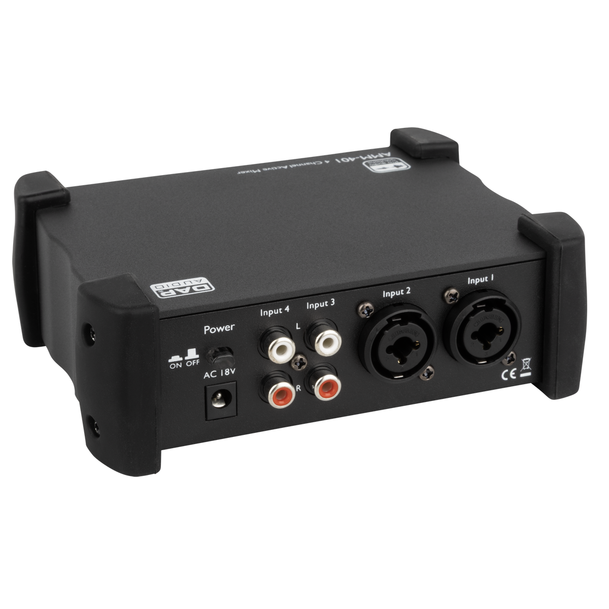 AMM-401 aktiv 4-kanalsmixer