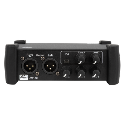 AMM-401 aktiv 4-kanalsmixer