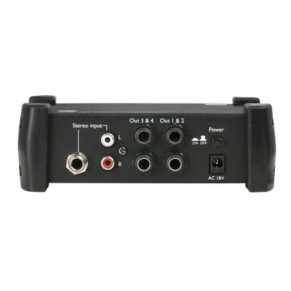 AMP-104 4-kanalig hörlursförstärkare