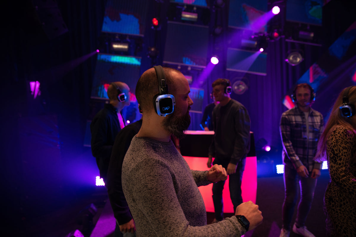 Laddare för Silent Disco-hörlurar