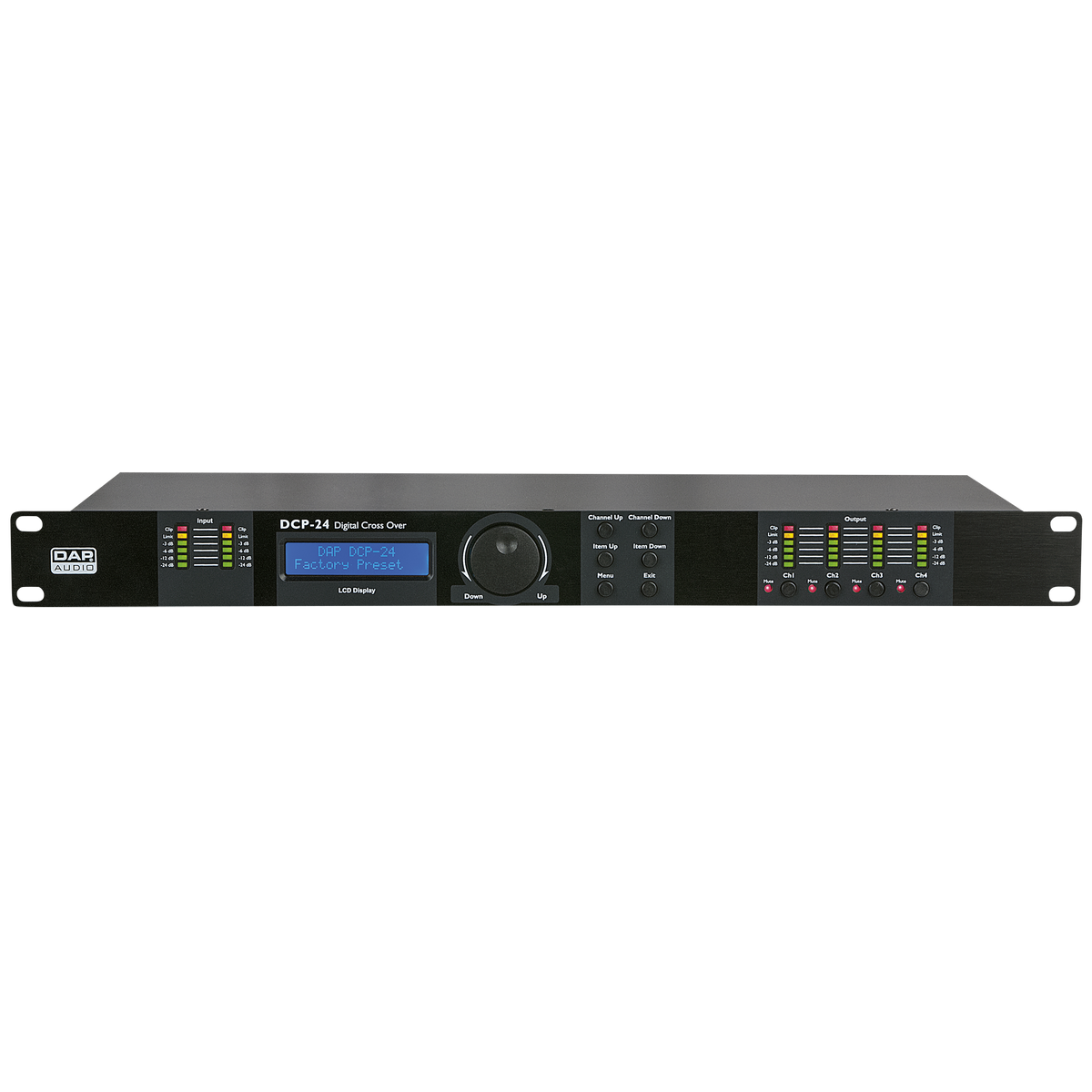 DCP-24 MKII 4-kanaligt digitalt delningsfilter