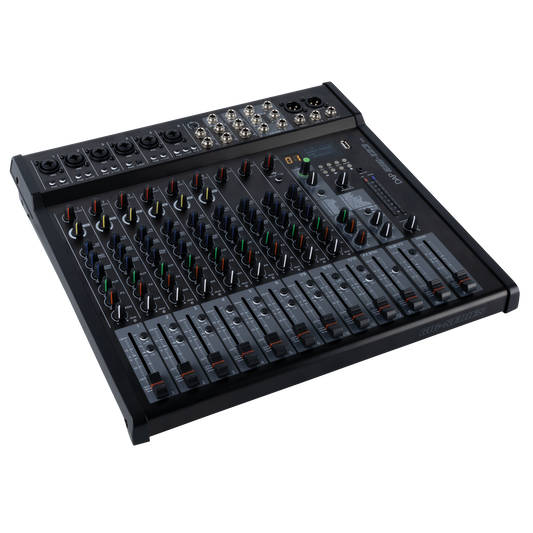 GIG-123 V2 analog 12-kanalsmixer med effekter