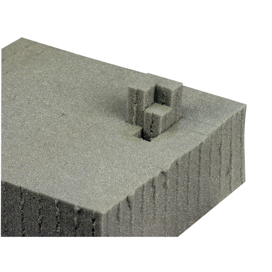 Kubskum 50 mm, skiva 1,2 × 0,6 m