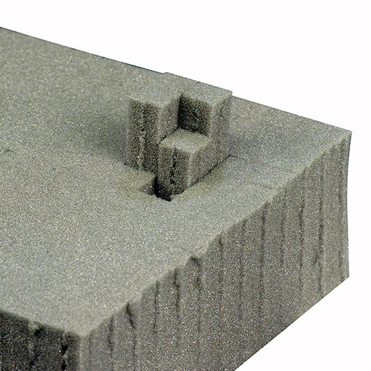 Kubskum 100 mm, skiva 1,2 × 0,6 m
