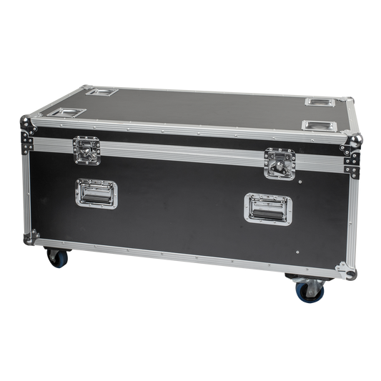Flightcase för 8 × Pulse Pixel Bar 16, med tillbehörsfack