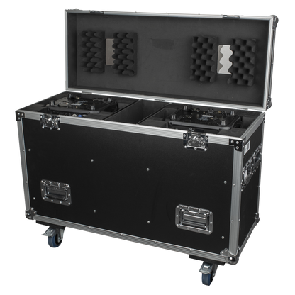 Flightcase för 2 × Phantom 250 Spot, med tillbehörsfack