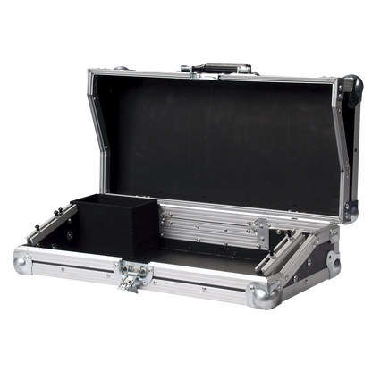 Flightcase för ljusbord 3U, med tillbehörsfack