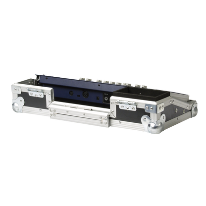 Flightcase för ljusbord 3U, med tillbehörsfack