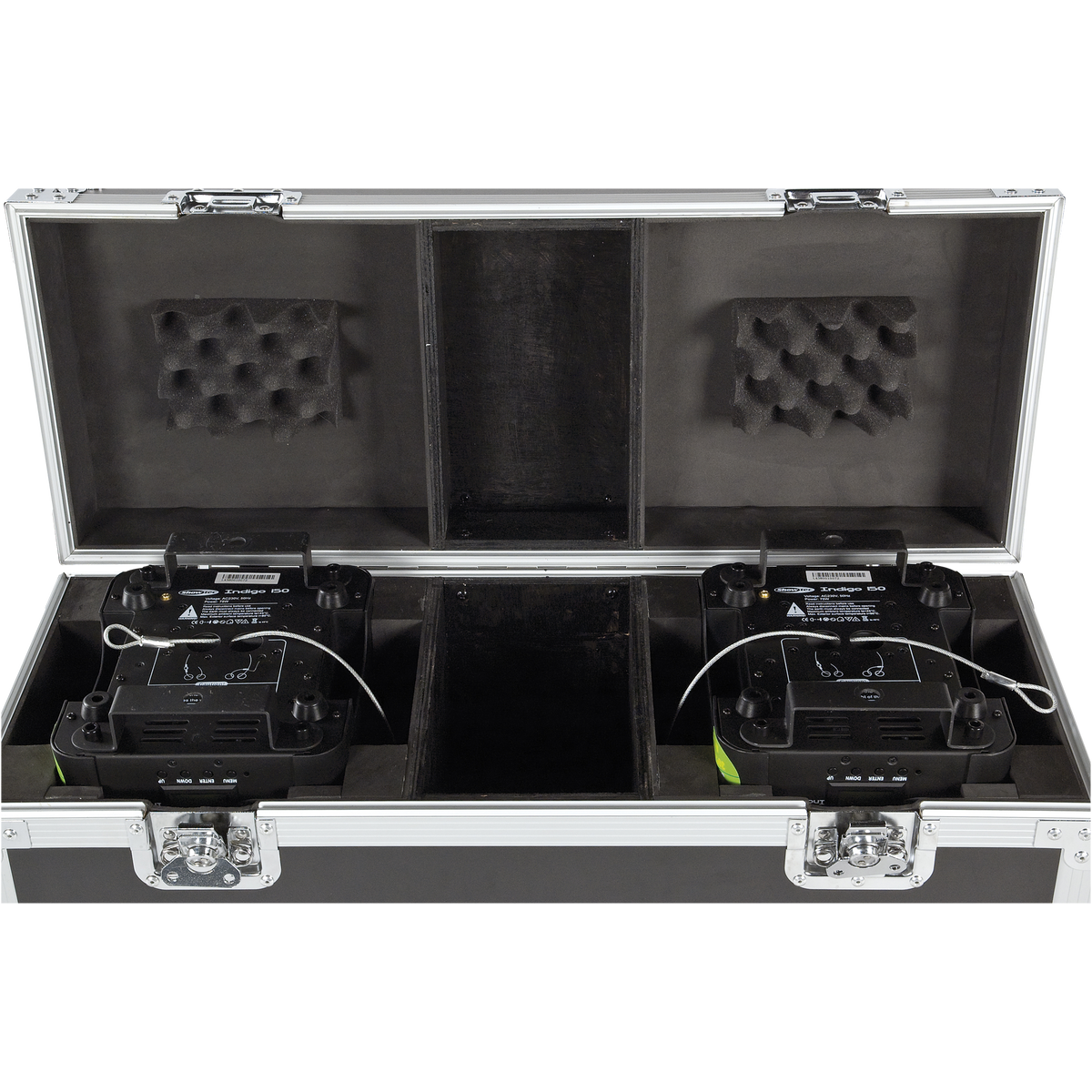 Flightcase för 2 × Phantom 65, med tillbehörsfack