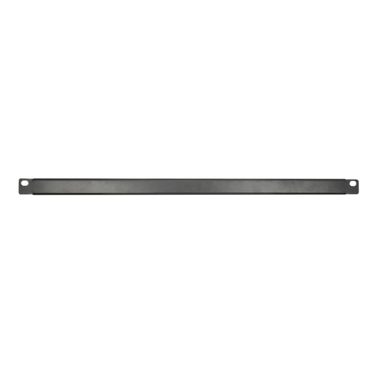19" blindpanel, svart, 1/2U