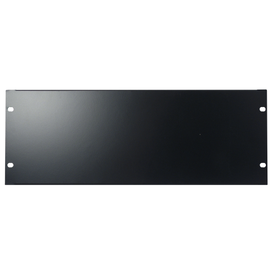 19" blindpanel, svart, 4U