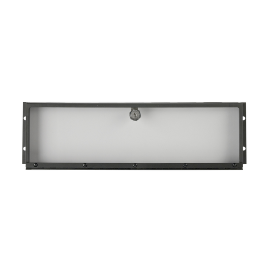 19" skyddspanel med lås, 3U