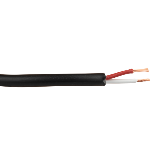 SPC-215 CPR högtalarkabel 2 × 1,5 mm², Cca-s1b,d1,a1, svart, 100 m på rulle