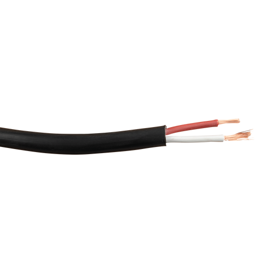 SPC-225 CPR högtalarkabel 2 × 2,5 mm², Cca-s1b,d1,a1, svart, 100 m på rulle
