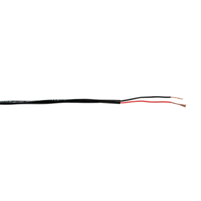 SPC-275 CPR högtalarkabel 2 × 0,75 mm², Dca-s2,d0,a3, svart, 300 m på rulle
