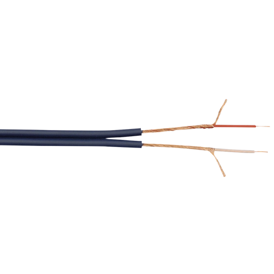 AV 4 mm ljud-/videokabel osymmetrisk 75 Ω, 100 m på rulle