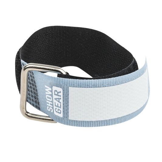 Kardborreband 200 × 20 mm, blå, set om 10