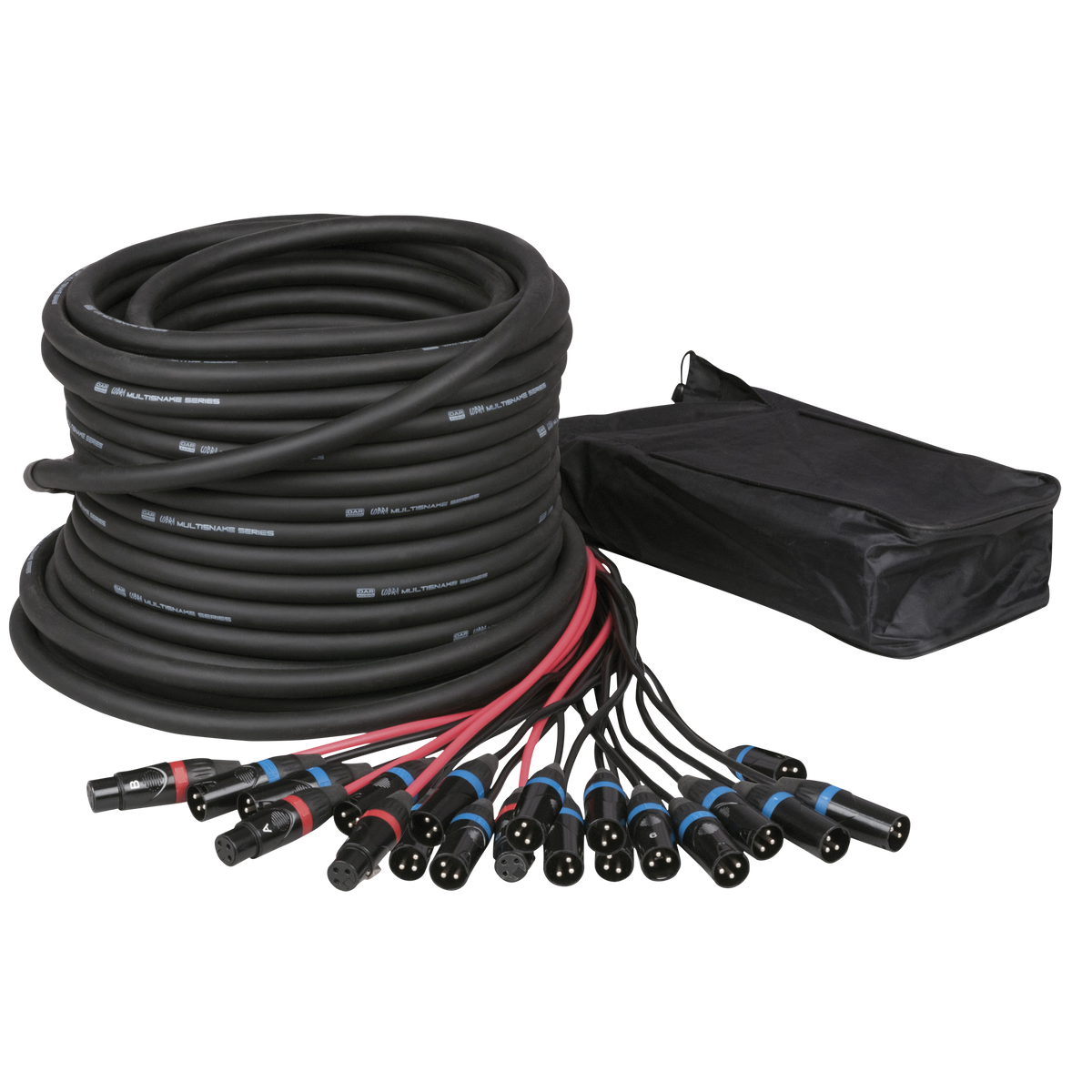 CobraX 16/4 StageSnake, 16 in / 4 ut XLR, 30 m