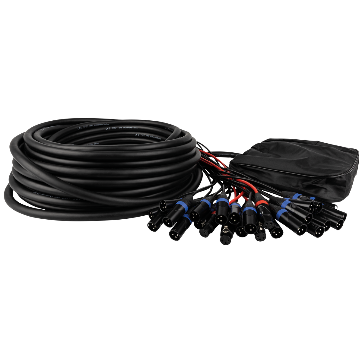 CobraX 24/4 StageSnake, 24 in / 4 ut XLR, 30 m