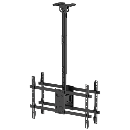 PLB-4386 dubbelt tv-takfäste för 2 × 43"–86"