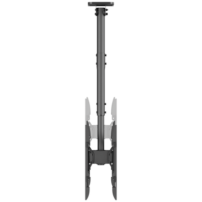 PLB-4386 dubbelt tv-takfäste för 2 × 43"–86"