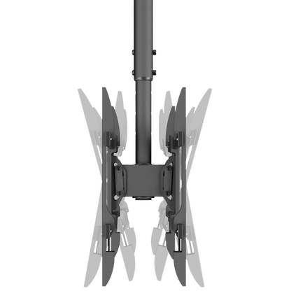 PLB-4386 dubbelt tv-takfäste för 2 × 43"–86"