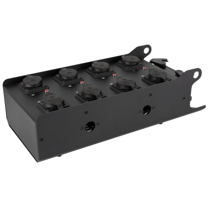 PowerCore 1m.8p breakoutbox, Multipin H16 in till 8 × Power Pro True