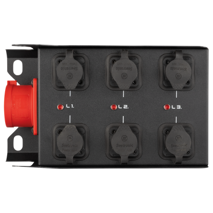 PowerCore c16a.6p, 6× Power Pro True – 1× CEE 16 A (5P)