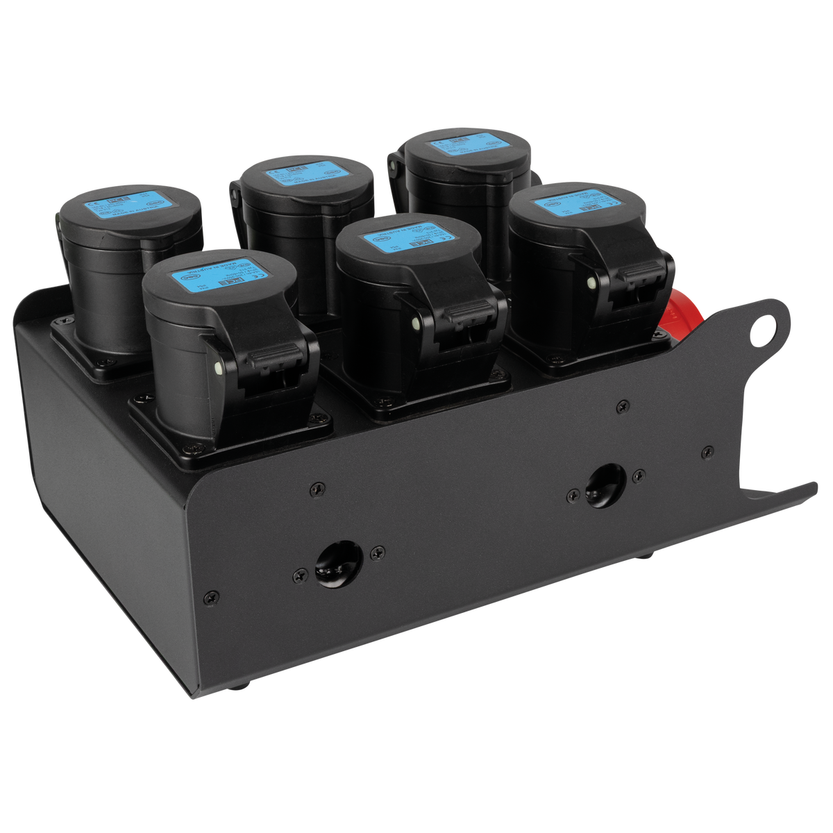 PowerCore c16a.6c, 6× CEE 16 A (1P) – 1× CEE 16 A (5P)