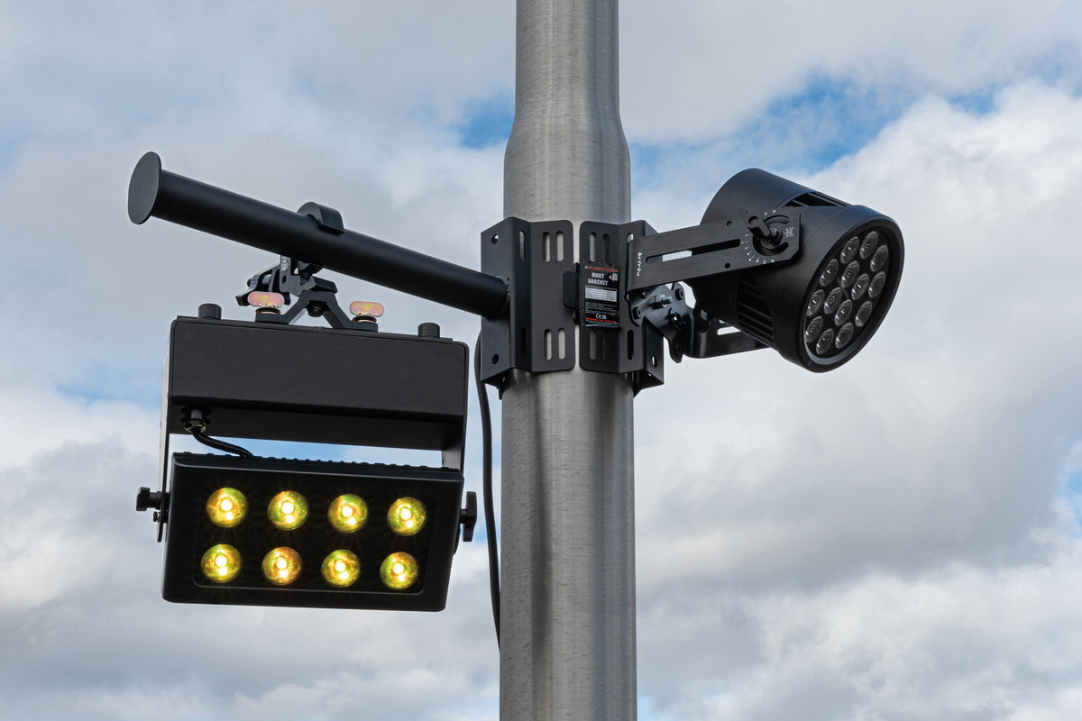 Mast- och stolpfäste med Ø 50 mm rör