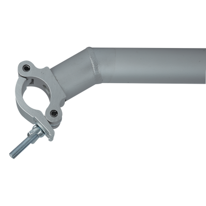 Angled Arm Coupler MKII, WLL 50 kg, silver