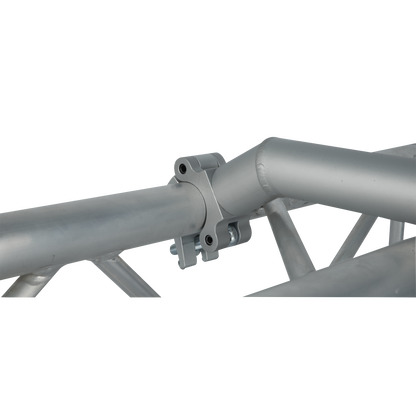 Angled Arm Coupler MKII, WLL 50 kg, silver