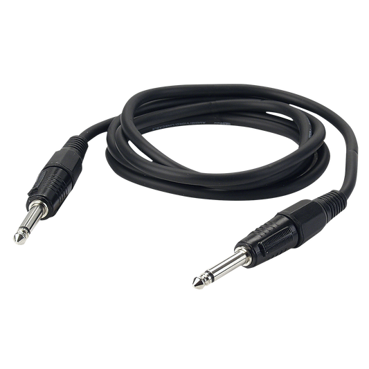 FL053 – instrumentkabel obalanserad teleplugg mono till teleplugg mono, 3 m