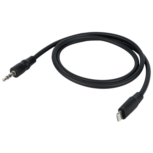 Linjekabel Lightning till miniteleplugg stereo, 1,5 m