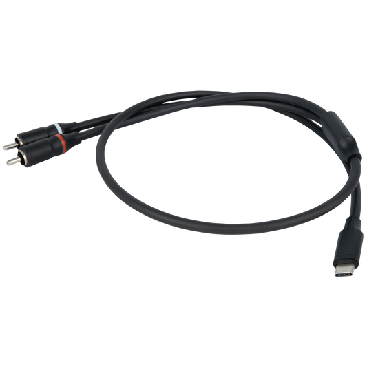 Y-kabel USB-C till 2 × RCA hane, 1,5 m