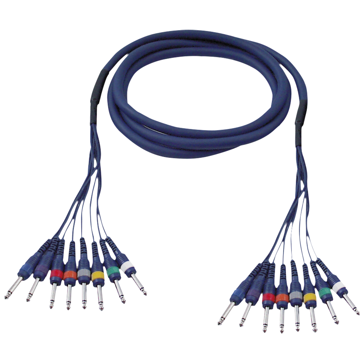 Studiosnake 8 × teleplugg mono till 8 × teleplugg mono, 6 m